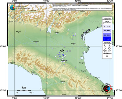 Mappa comuni con almeno 3 questionari