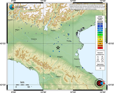 Mappa EMS - località