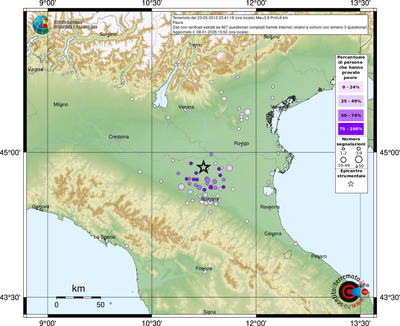 Mappa comuni con almeno 3 questionari