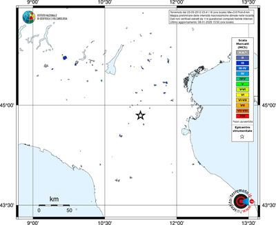 Mappa MCS - territori località