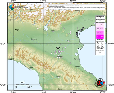 Mappa comuni con almeno 3 questionari