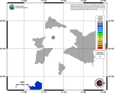 Mappa MCS - territori comuni