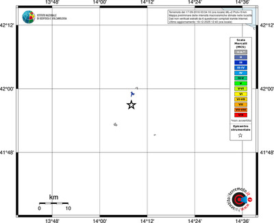 Mappa MCS - territori località