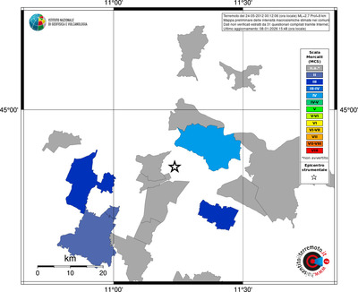 Mappa MCS - territori comuni