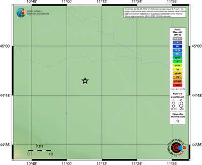 Mappa MCS - località