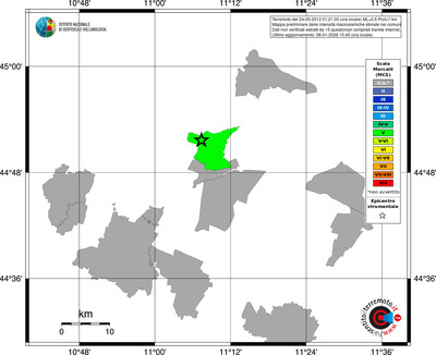 Mappa MCS - territori comuni