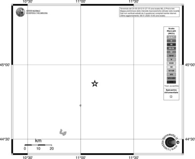 Mappa MCS - territori località