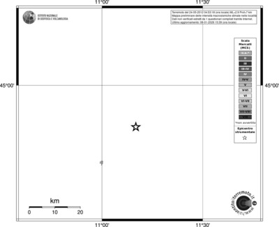 Mappa MCS - territori località
