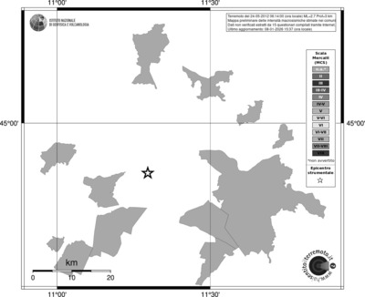 Mappa MCS - territori comuni