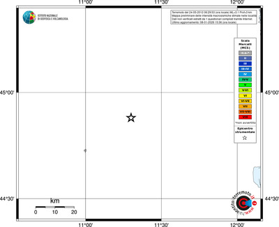 Mappa MCS - territori località