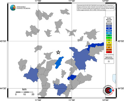 Mappa MCS - territori comuni