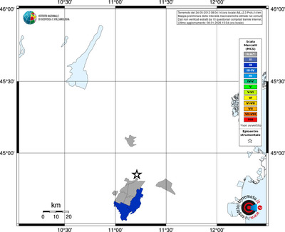 Mappa MCS - territori comuni