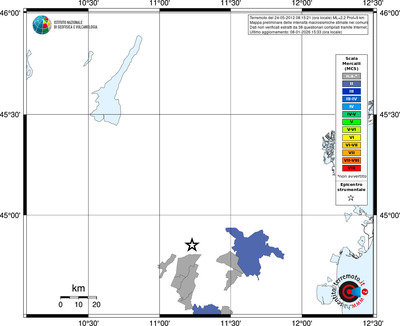 Mappa MCS - territori comuni