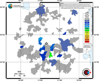 Mappa MCS - territori comuni