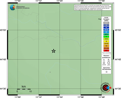Mappa EMS - località