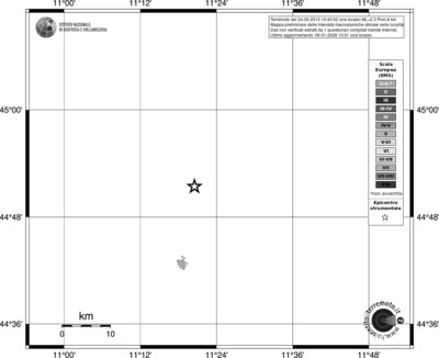 Mappa EMS - territori località