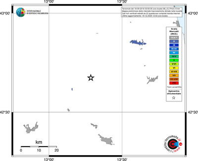 Mappa MCS - territori località