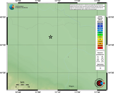 Mappa MCS - località