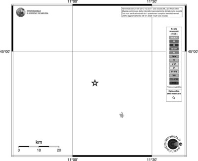 Mappa MCS - territori località