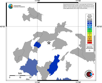 Mappa MCS - territori comuni