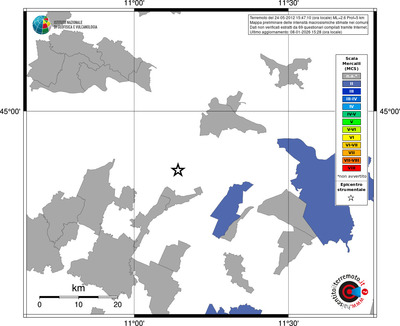Mappa MCS - territori comuni