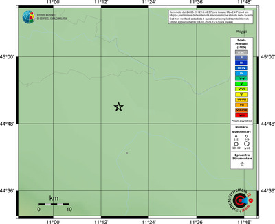Mappa MCS - località
