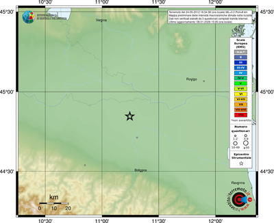 Mappa EMS - località