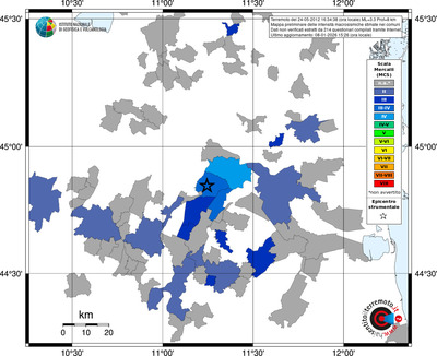 Mappa MCS - territori comuni
