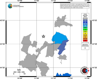 Mappa MCS - territori comuni