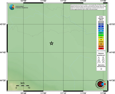 Mappa MCS - località