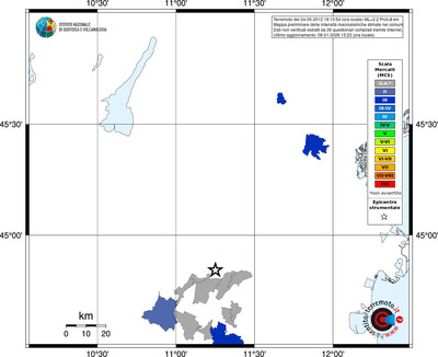 Mappa MCS - territori comuni