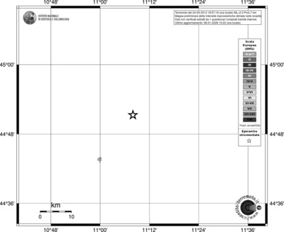 Mappa EMS - territori località