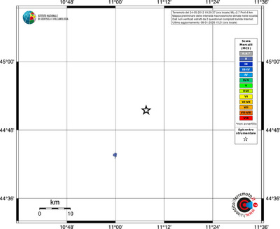 Mappa MCS - territori località