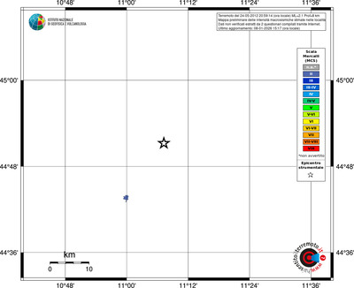 Mappa MCS - territori località