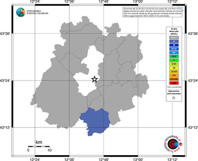 Mappa MCS - territori comuni