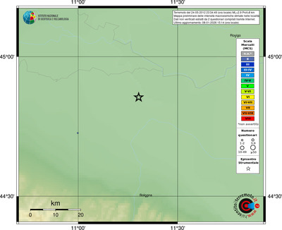 Mappa MCS - località