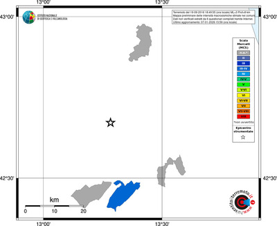 Mappa MCS - territori comuni