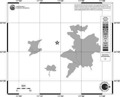 Mappa MCS - territori comuni