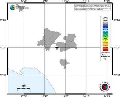 Mappa MCS - territori comuni