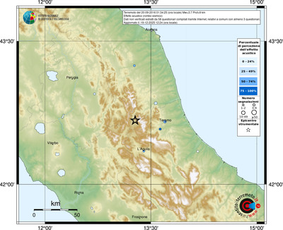 Mappa comuni con almeno 3 questionari