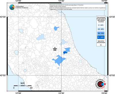 Mappa territorio comunale con almeno 3 questionari