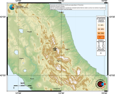 Mappa comuni con almeno 3 questionari