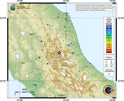 Mappa EMS - località