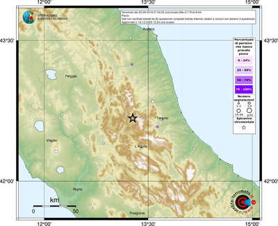 Mappa comuni con almeno 3 questionari