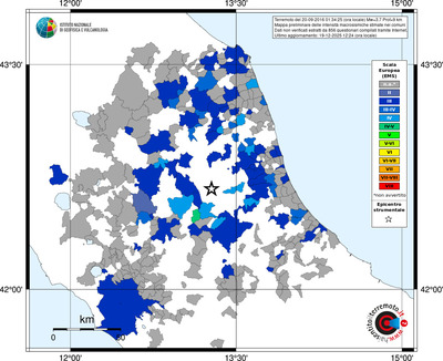 Mappa EMS - territori comuni