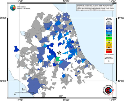 Mappa MCS - territori comuni