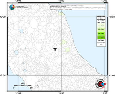 Mappa territorio comunale con almeno 3 questionari