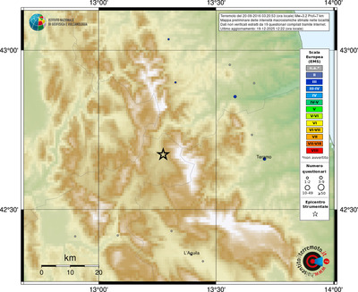 Mappa EMS - località