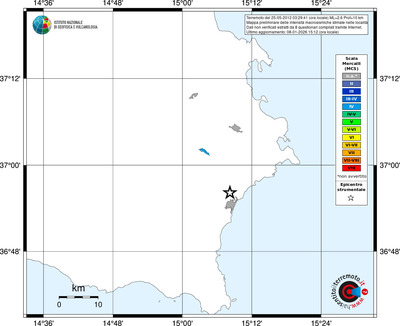 Mappa MCS - territori località