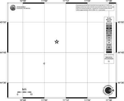 Mappa MCS - territori località